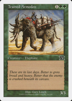 Trained Armodon [Classic Sixth Edition]-1