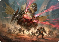 Liberator, Urza's Battlethopter Art Card [The Brothers' War Art Series]-1