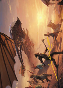 Take Flight Art Card (Gold-Stamped Signature) [The Brothers' War Art Series]-1