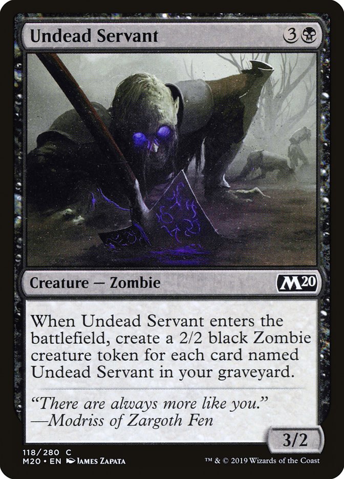 Undead Servant [Core Set 2020]-1