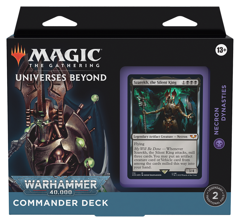 Warhammer 40,000 - Commander Deck (Necron Dynasties)-2