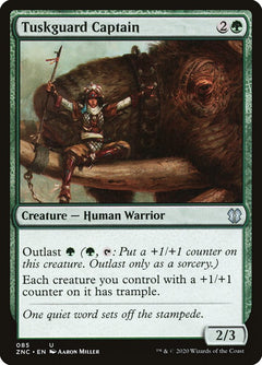 Tuskguard Captain [Zendikar Rising Commander]-1