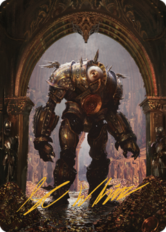 Marut Art Card (Gold-Stamped Signature) [Commander Legends: Battle for Baldur's Gate Art Series]-1