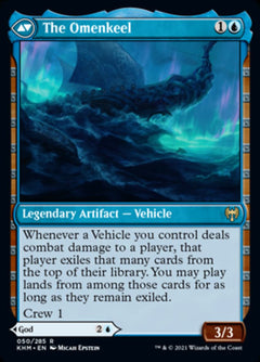 Cosima, God of the Voyage // The Omenkeel [Kaldheim]-2