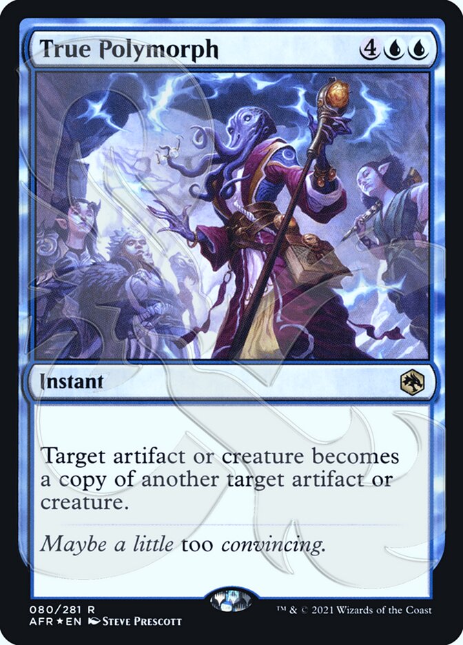 True Polymorph (Ampersand Promo) [Dungeons & Dragons: Adventures in the Forgotten Realms Promos]-1