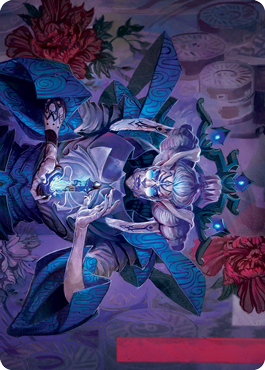 Tameshi, Reality Architect 1 Art Card [Kamigawa: Neon Dynasty Art Series]-1
