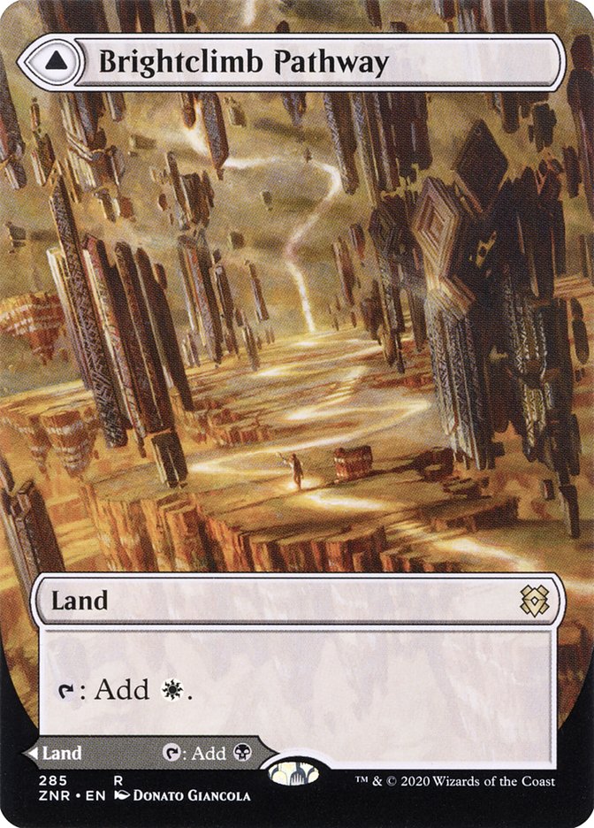 Brightclimb Pathway // Grimclimb Pathway (Borderless Alternate Art) [Zendikar Rising]-1