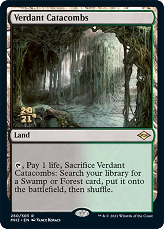 Verdant Catacombs [Modern Horizons 2 Prerelease Promos]-1