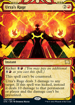 Urza's Rage (Foil Etched) [Strixhaven: School of Mages Mystical Archive]-1
