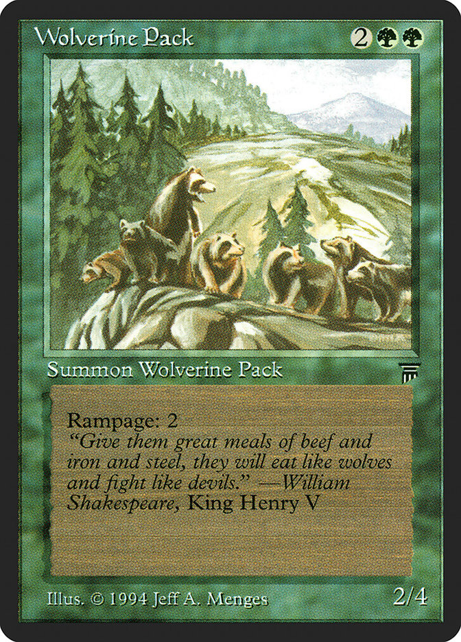 Wolverine Pack [Legends]-1