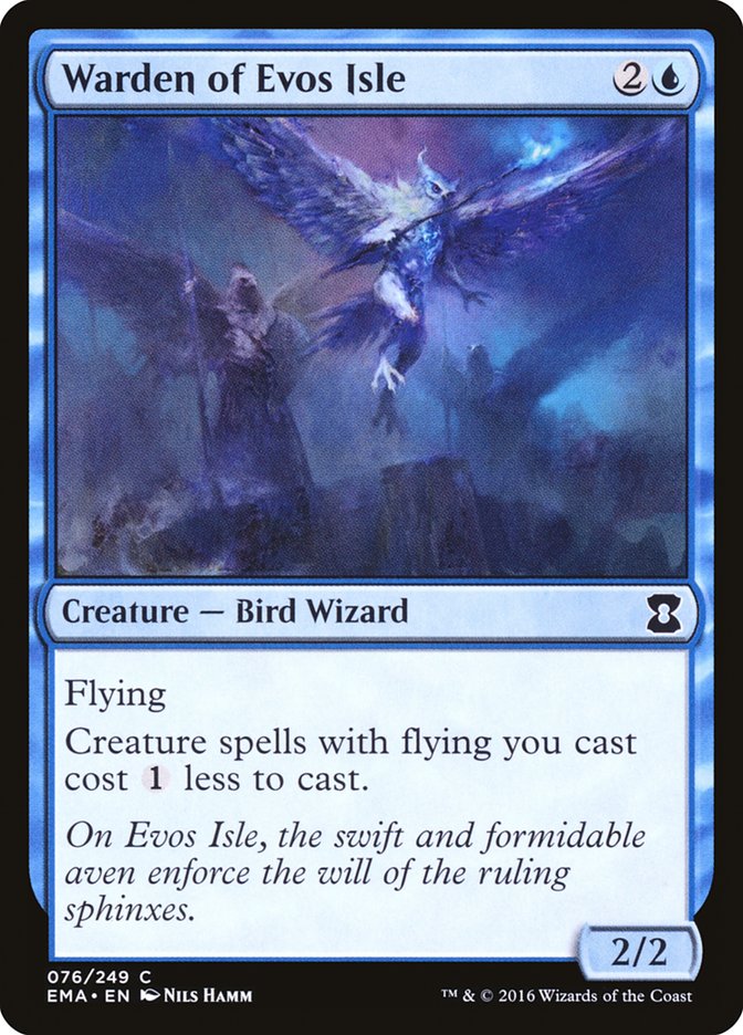 Warden of Evos Isle [Eternal Masters]-1