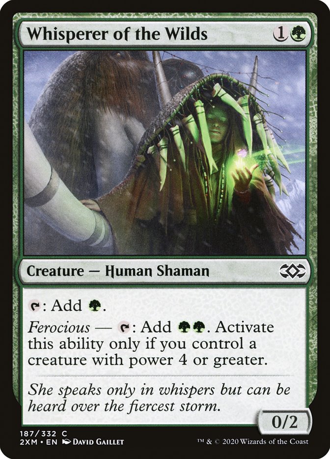 Whisperer of the Wilds [Double Masters]-1