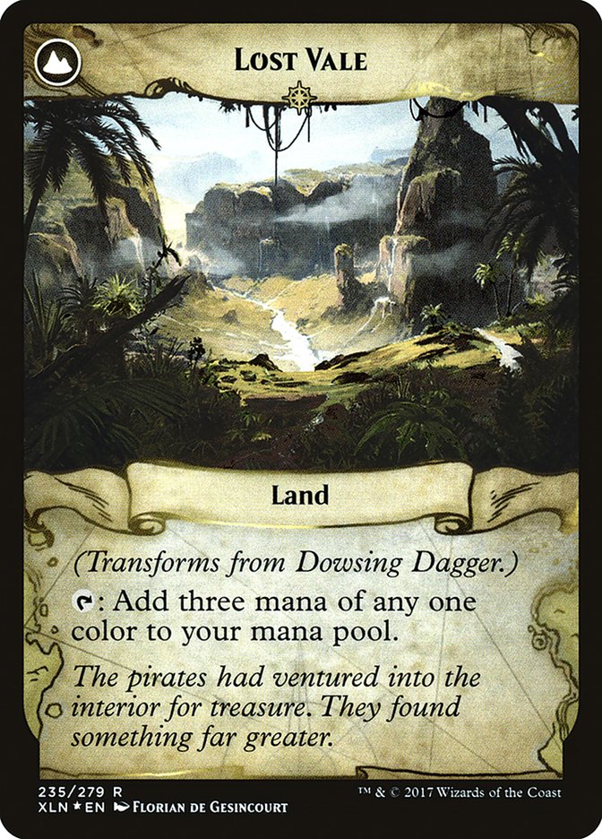 Dowsing Dagger // Lost Vale [Ixalan Prerelease Promos]-2