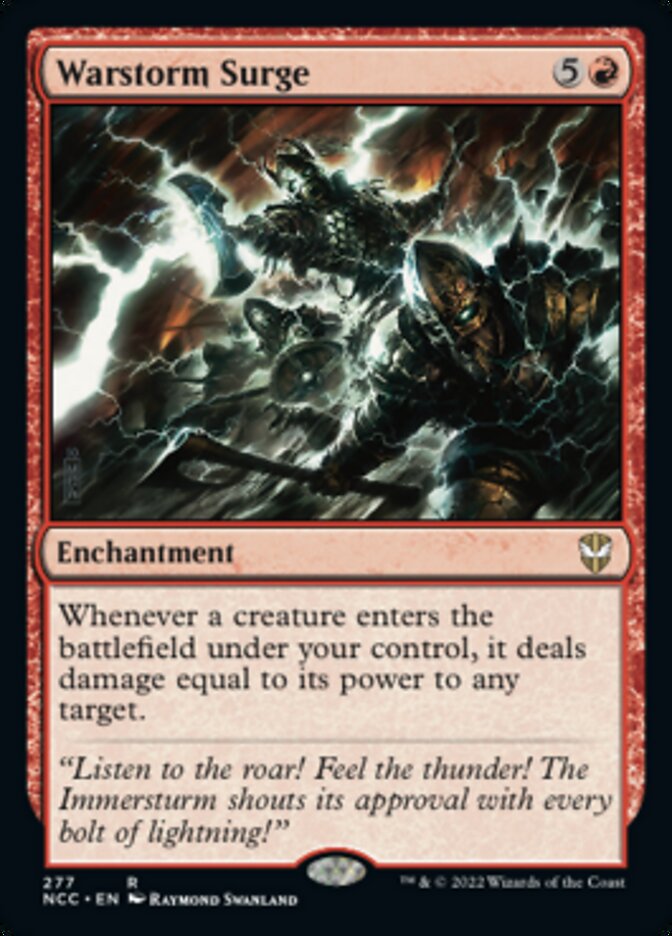 Warstorm Surge [Streets of New Capenna Commander]-1