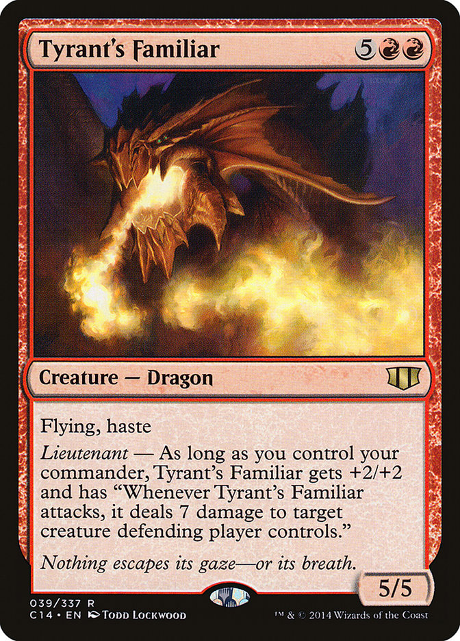 Tyrant's Familiar [Commander 2014]-1