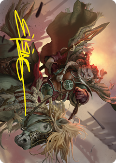 Eomer of the Riddermark Art Card (Gold-Stamped Signature) [The Lord of the Rings: Tales of Middle-earth Art Series]-1