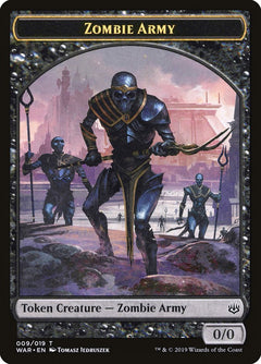 Zombie Army Token (009/019) [War of the Spark Tokens]-1