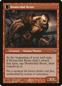 Civilized Scholar // Homicidal Brute [Innistrad]-2
