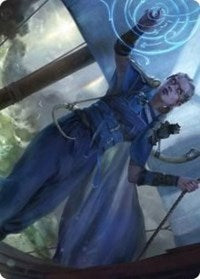 Inga Rune-Eyes Art Card [Kaldheim Art Series]-1