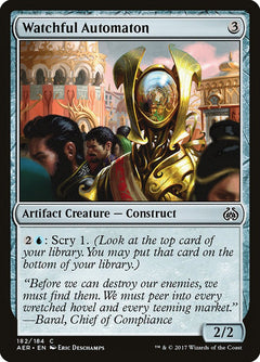 Watchful Automaton [Aether Revolt]-1