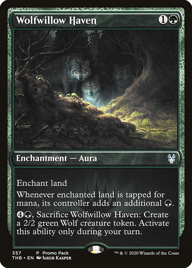 Wolfwillow Haven (Promo Pack) [Theros Beyond Death Promos]-1