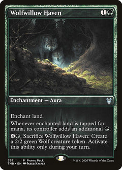 Wolfwillow Haven (Promo Pack) [Theros Beyond Death Promos]-1