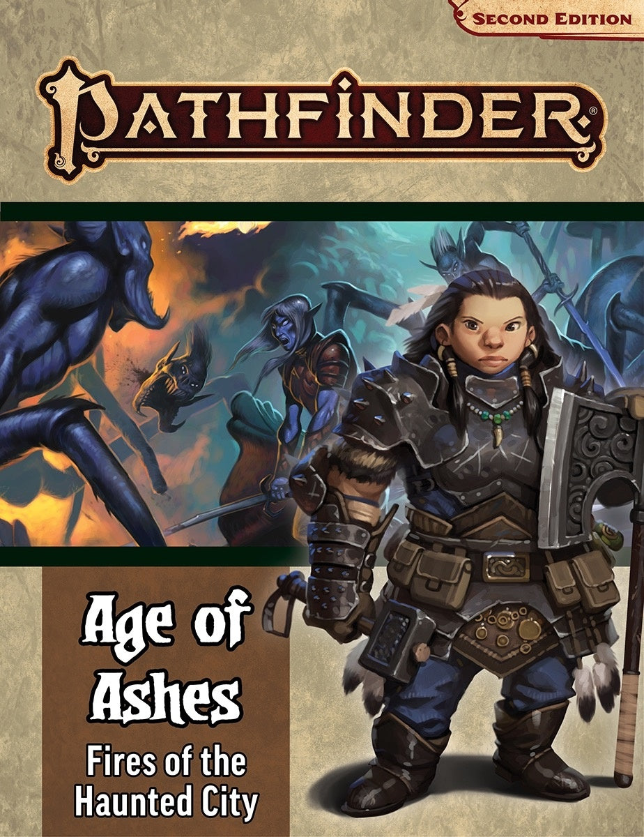 Pathfinder Second Edition Age of Ashes Adventure Path #4 Fires of the Haunted City-1
