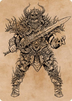 Sarevok, Deathbringer Art Card [Commander Legends: Battle for Baldur's Gate Art Series]-1