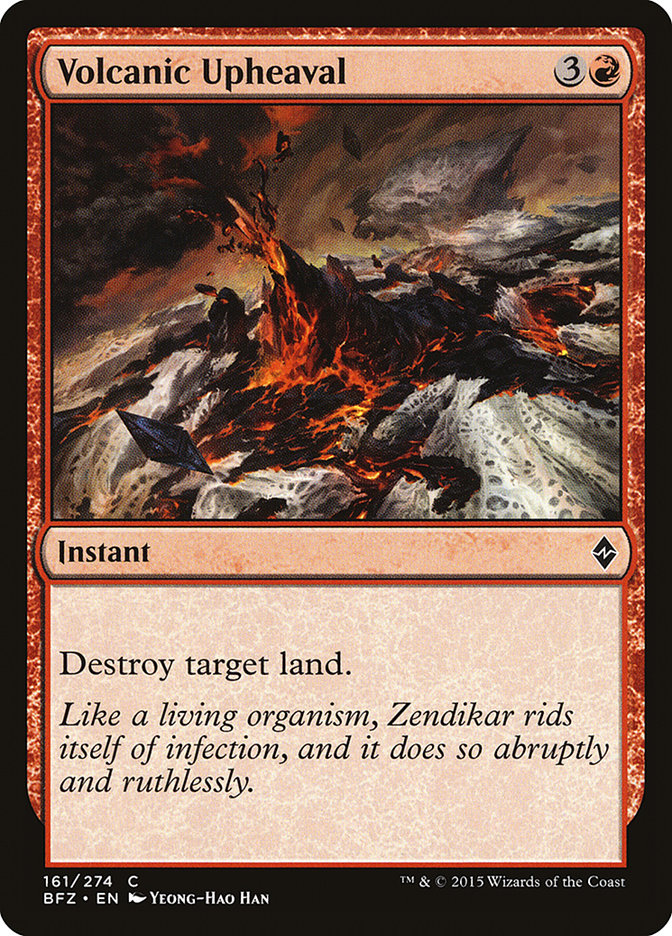 Volcanic Upheaval [Battle for Zendikar]-1