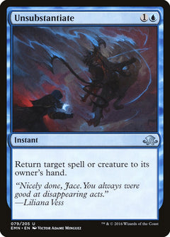 Unsubstantiate [Eldritch Moon]-1