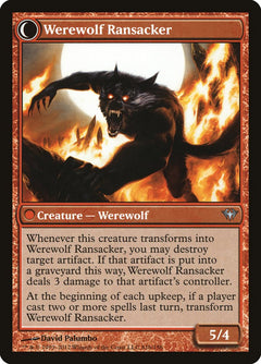 Afflicted Deserter // Werewolf Ransacker [Dark Ascension]-2