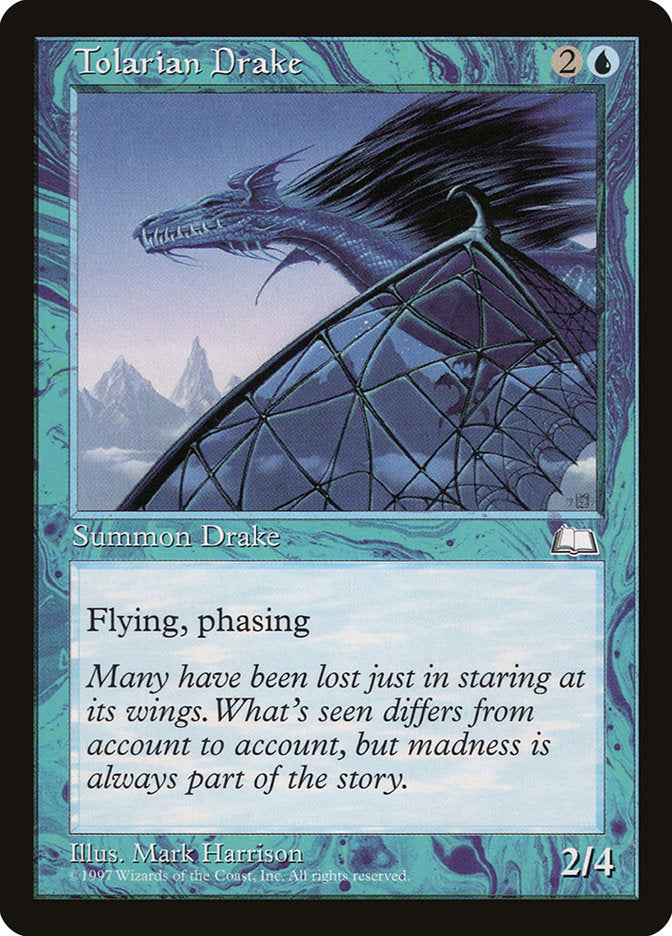 Tolarian Drake [Weatherlight]-1
