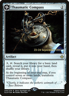 Thaumatic Compass // Spires of Orazca [Ixalan Prerelease Promos]-1