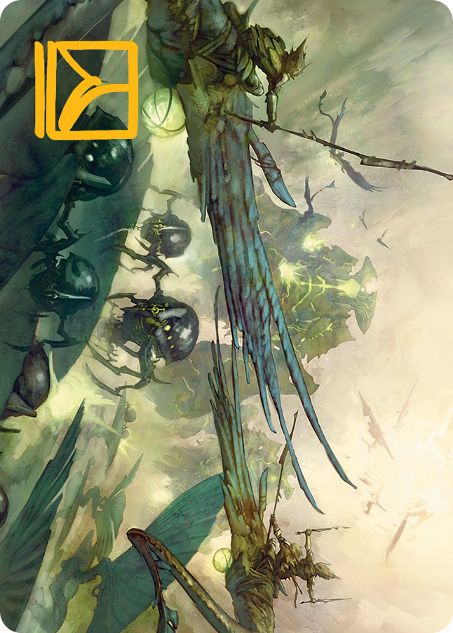Invasion of Pyrulea Art Card (Gold-Stamped Signature) [March of the Machine Art Series]-1