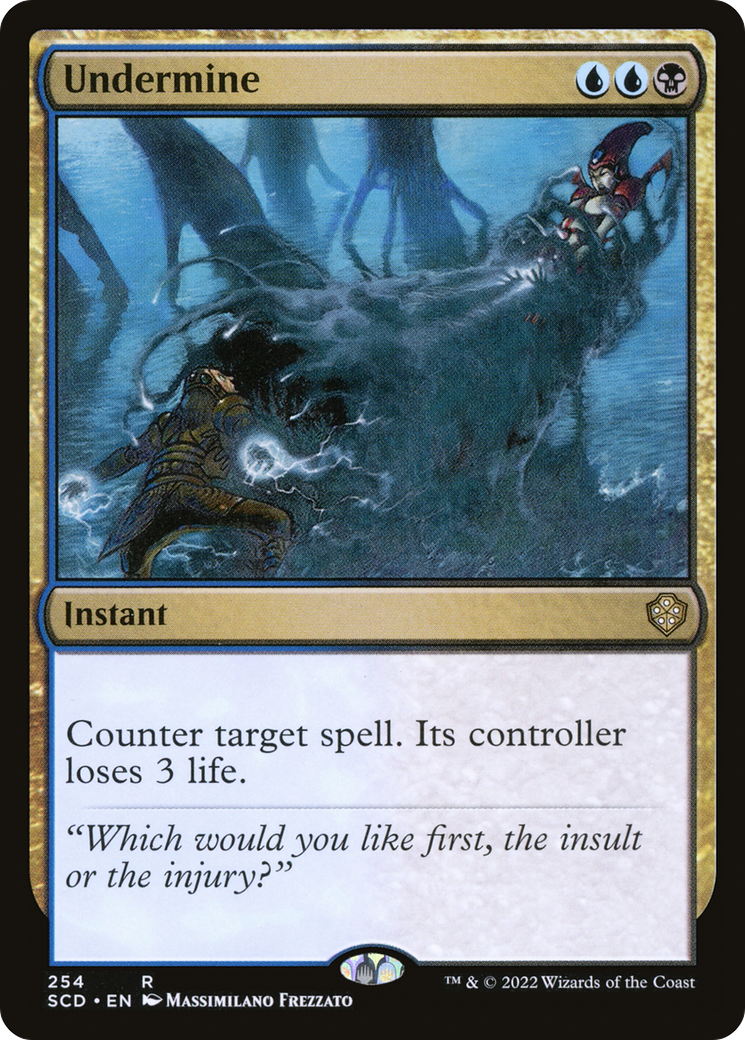 Undermine [Starter Commander Decks]-1