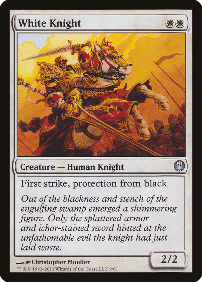 White Knight [Duel Decks: Knights vs. Dragons]-1