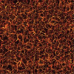 WarLock Tiles Caverns Game Mat Magma Chamber-1