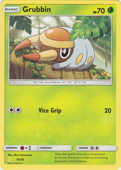 Grubbin (16/30) [Sun & Moon: Trainer Kit - Alolan Raichu]-1