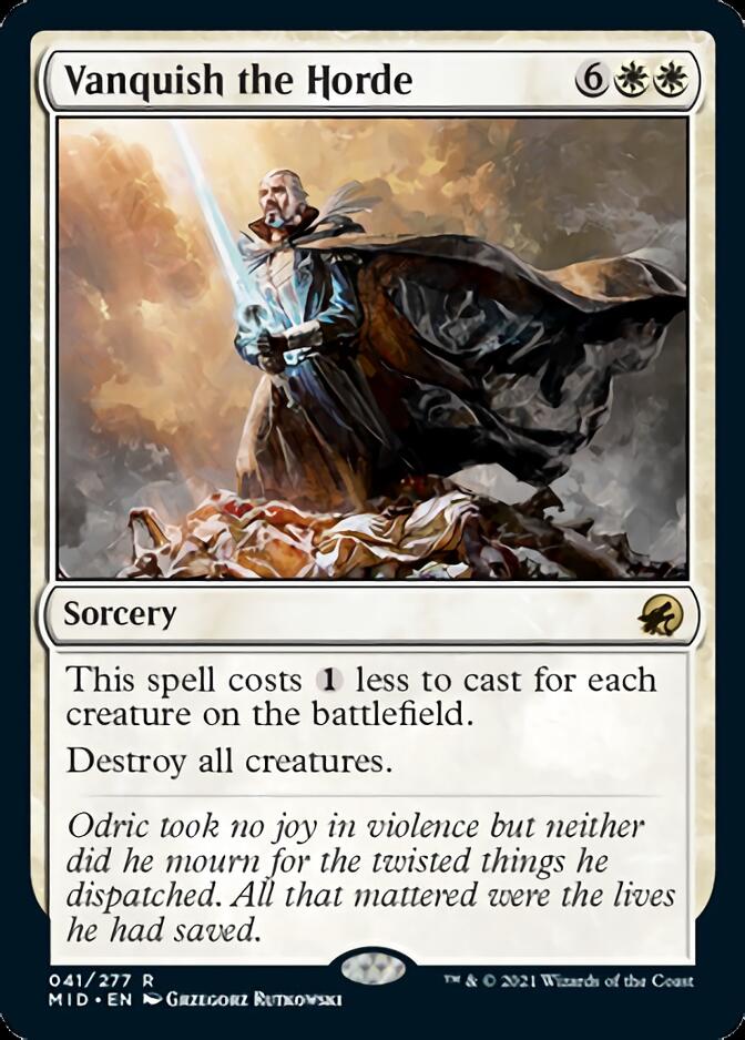 Vanquish the Horde [Innistrad: Midnight Hunt]-1