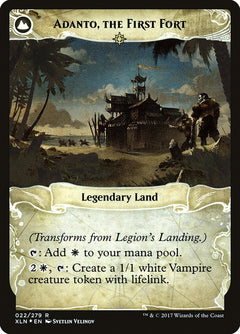 Legion's Landing // Adanto, the First Fort [Ixalan Prerelease Promos]-2