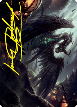 Beledros Witherbloom Art Card (Gold-Stamped Signature) [Strixhaven: School of Mages Art Series]-1