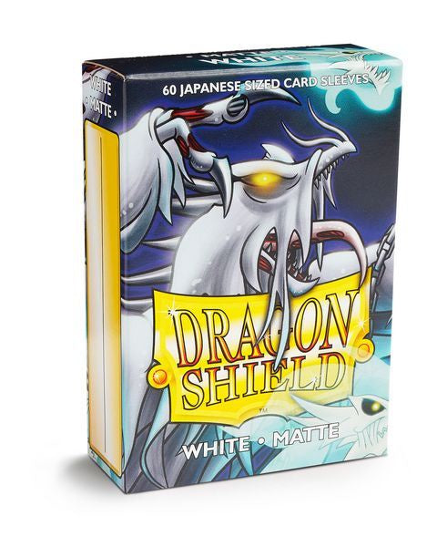 Sleeves - Dragon Shield Japanese - Box 60 - White Matte-1