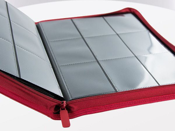 Ultimate Guard 9-Pocket ZipFolio XenoSkin Red Folder-1