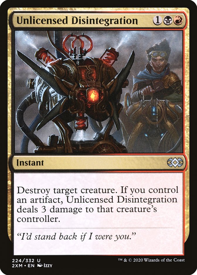 Unlicensed Disintegration [Double Masters]-1