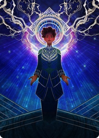 Brainstorm Art Card [Strixhaven: School of Mages Art Series]-1