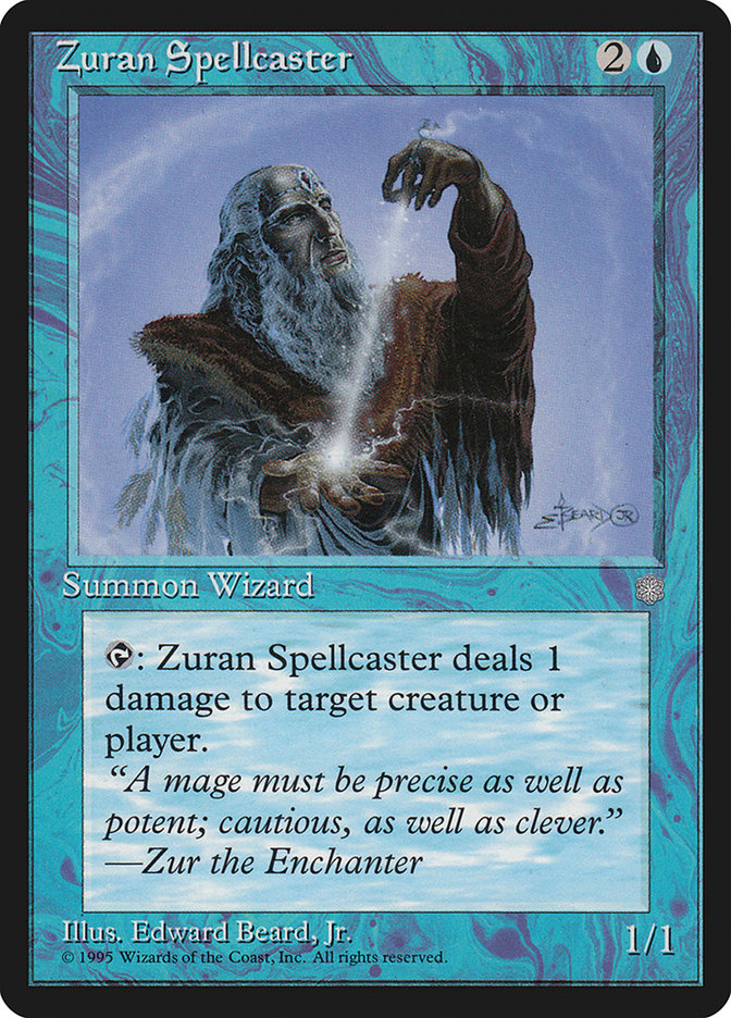 Zuran Spellcaster [Ice Age]-1