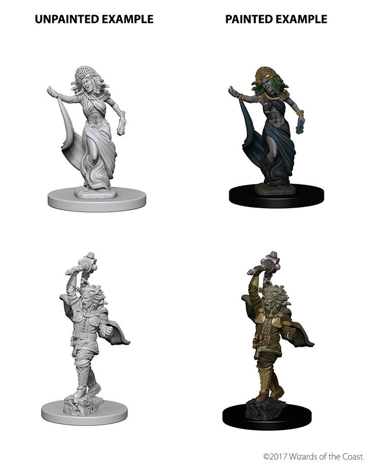 D&D Nolzurs Marvelous Unpainted Miniatures Medusas-1