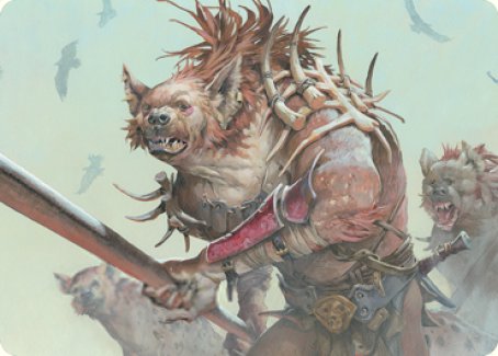 Gnoll Art Card [Dungeons & Dragons: Adventures in the Forgotten Realms Art Series]-1