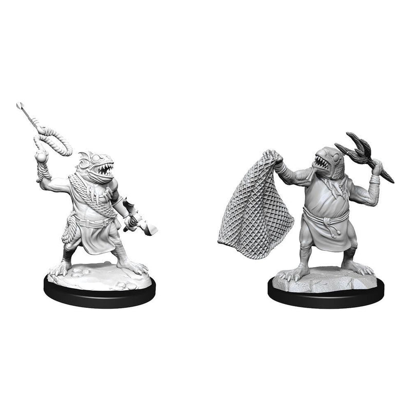 D&D Nolzurs Marvelous Unpainted Miniatures Kuo-Toa & Kuo-Tao Whip-1