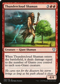 Thundercloud Shaman [Commander Anthology Volume II]-1